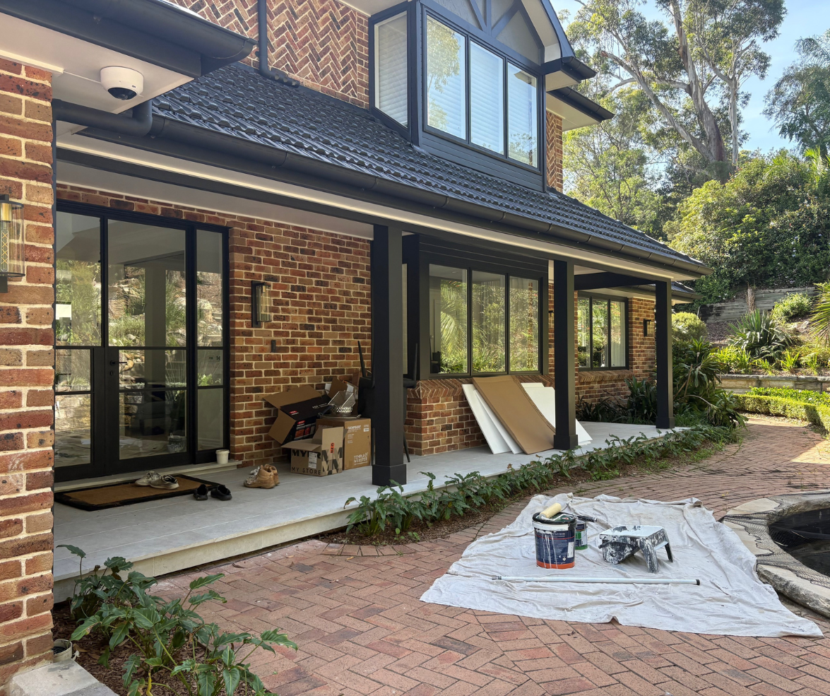 Full interior and exterior repaint of a renovated West Pennant Hills home