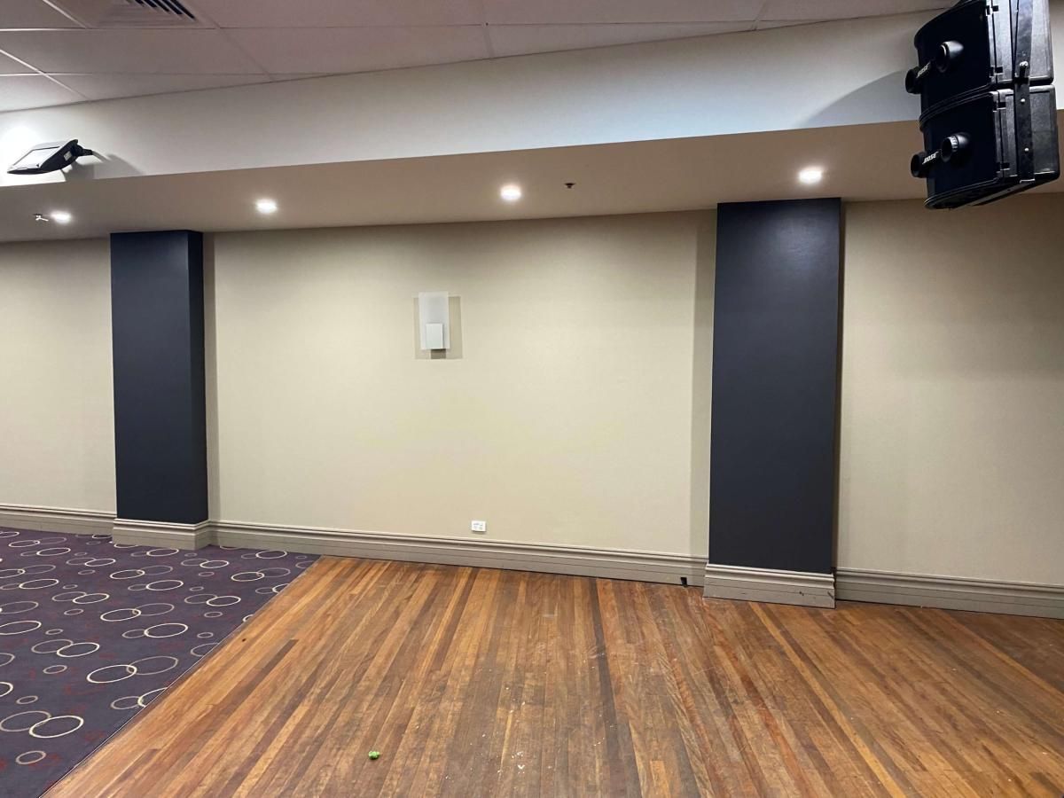 Interior and exterior commercial painting at Mosman RSL Club