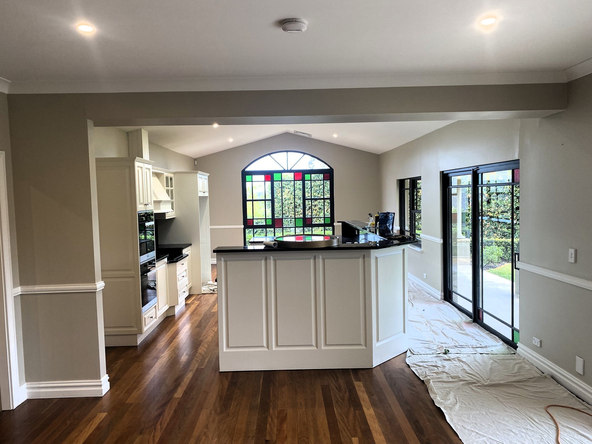 Repainted interior of a home prepared for sale in Castle Hill