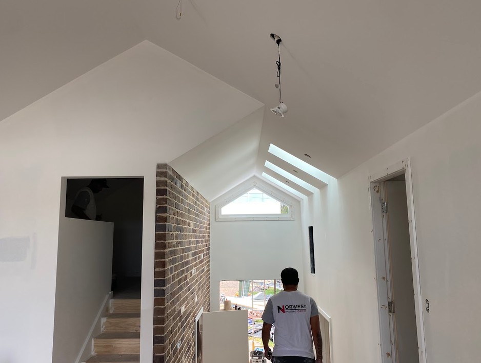 Interior of a Carringbah home repainted by Norwest Painting Group
