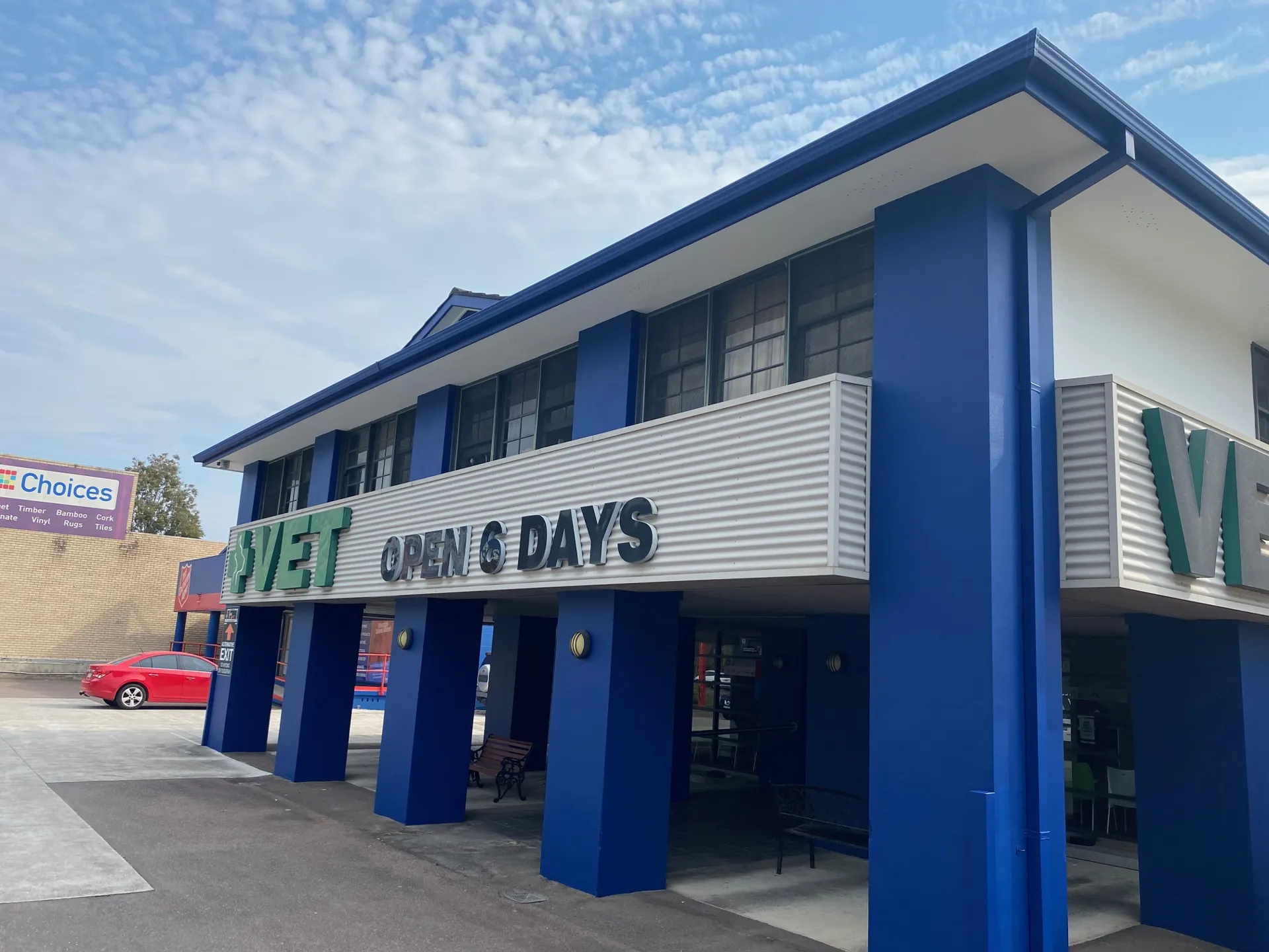 Greencross Vets Tuggerah after the exterior repaint